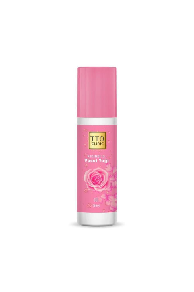 Tto Clınıc Nemlendirici Gül Kokulu Vücut Yağı 200ml