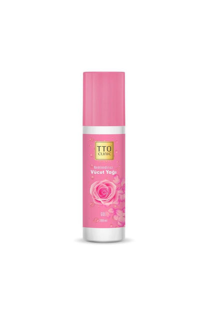 Tto Clınıc Nemlendirici Gül Kokulu Vücut Yağı 200ml