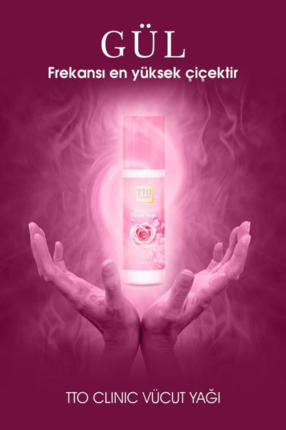 Tto Clınıc Nemlendirici Gül Kokulu Vücut Yağı 200ml
