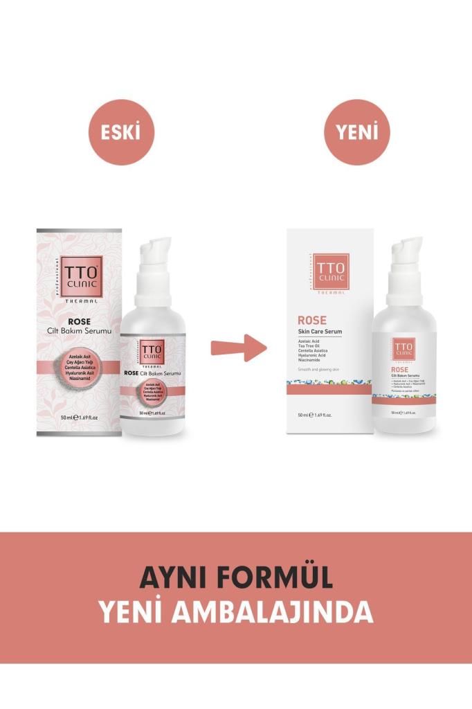 Tto Clinic Rose Bakım Serum 50 ML