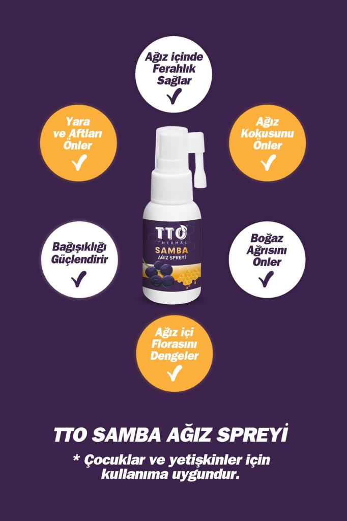 Tto Samba Ağız Spreyi 30 ml