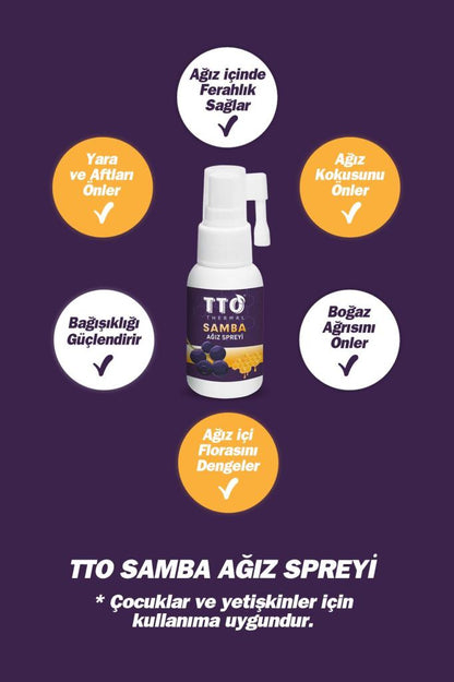 Tto Samba Ağız Spreyi 30 ml