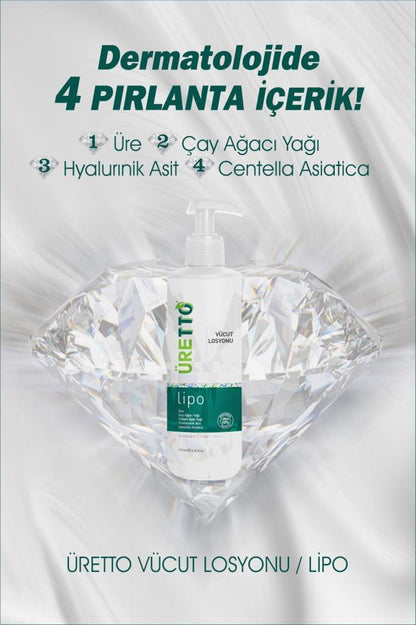 Üretto Lıpo Vücut Losyonu 200ml