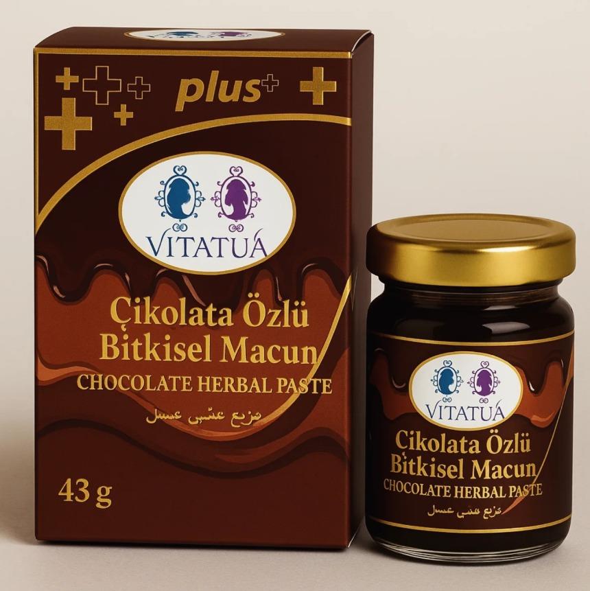 Vitatua Çikolata Özlü Bitkisel Macun 43 Gr