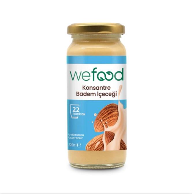 Wefood Organik Badem Sütü Konsantresi 240 Gr