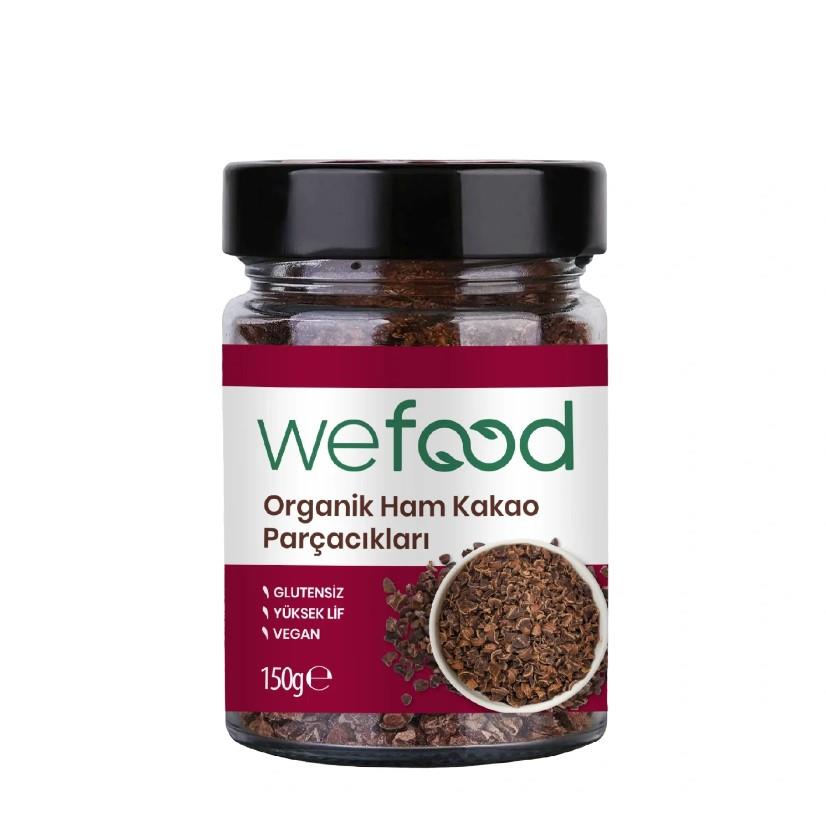Wefood Organik Ham Kakao Parçacıkları 150 Gr