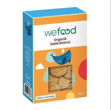 Wefood Organik Kids Sade Bisküvi 50 Gr