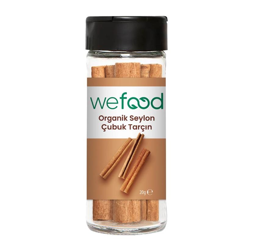 Wefood Organik Seylon Çubuk Tarçın 20 Gr