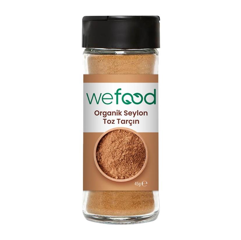 Wefood Organik Seylon Tarçın Toz 45 Gr