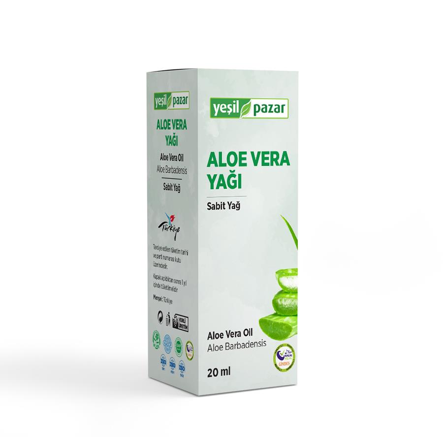 Yeşil Pazar Aloe Vera Yağı 20 Ml