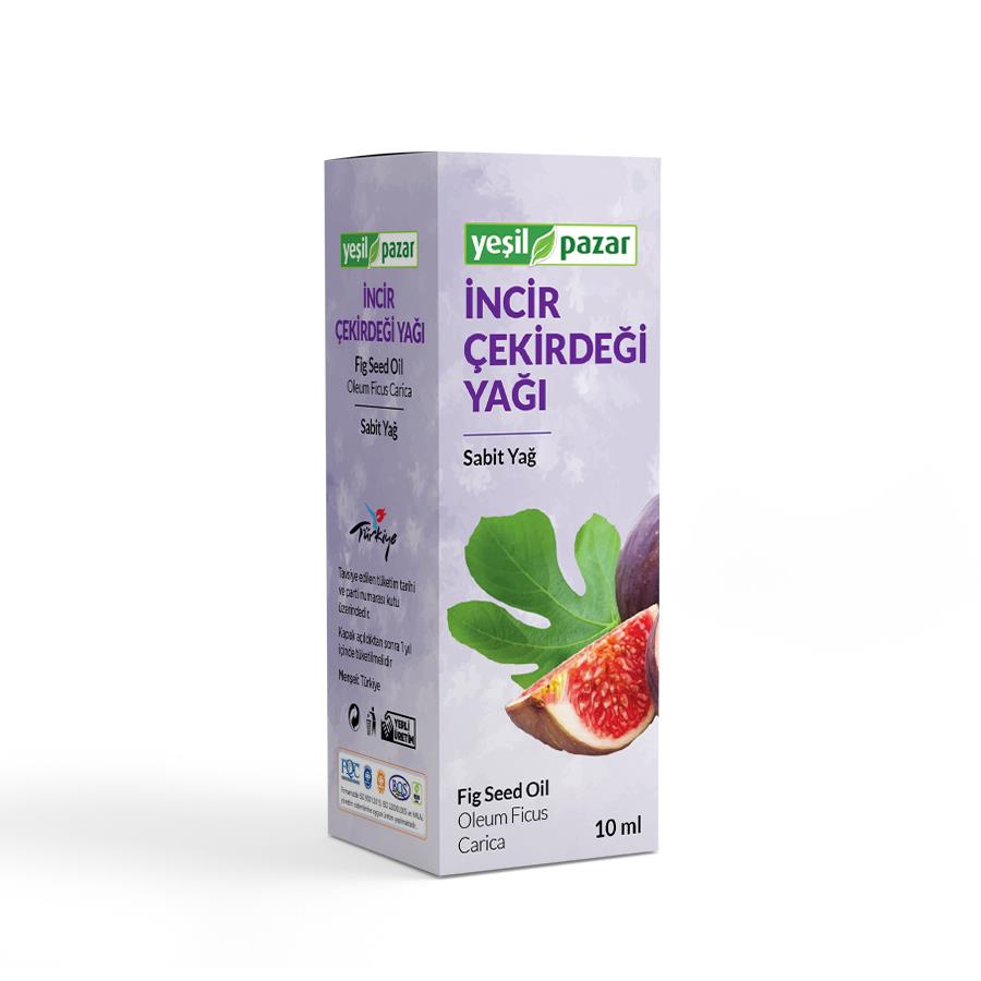 Yeşil Pazar İncir Çekirdeği Yağı 10 ML