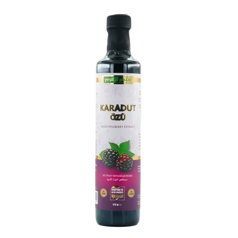 Yeşil Pazar Karadut Özü 670 Gr