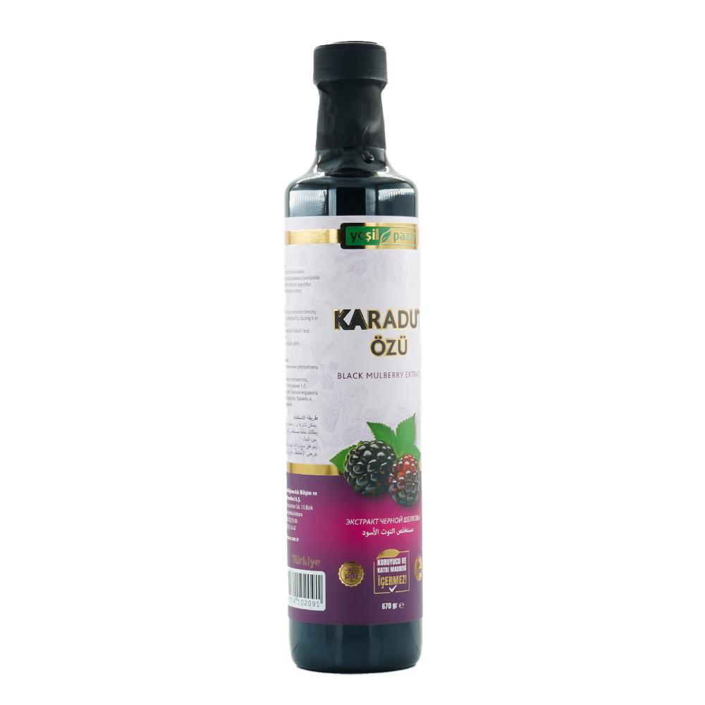 Yeşil Pazar Karadut Özü 670 Gr
