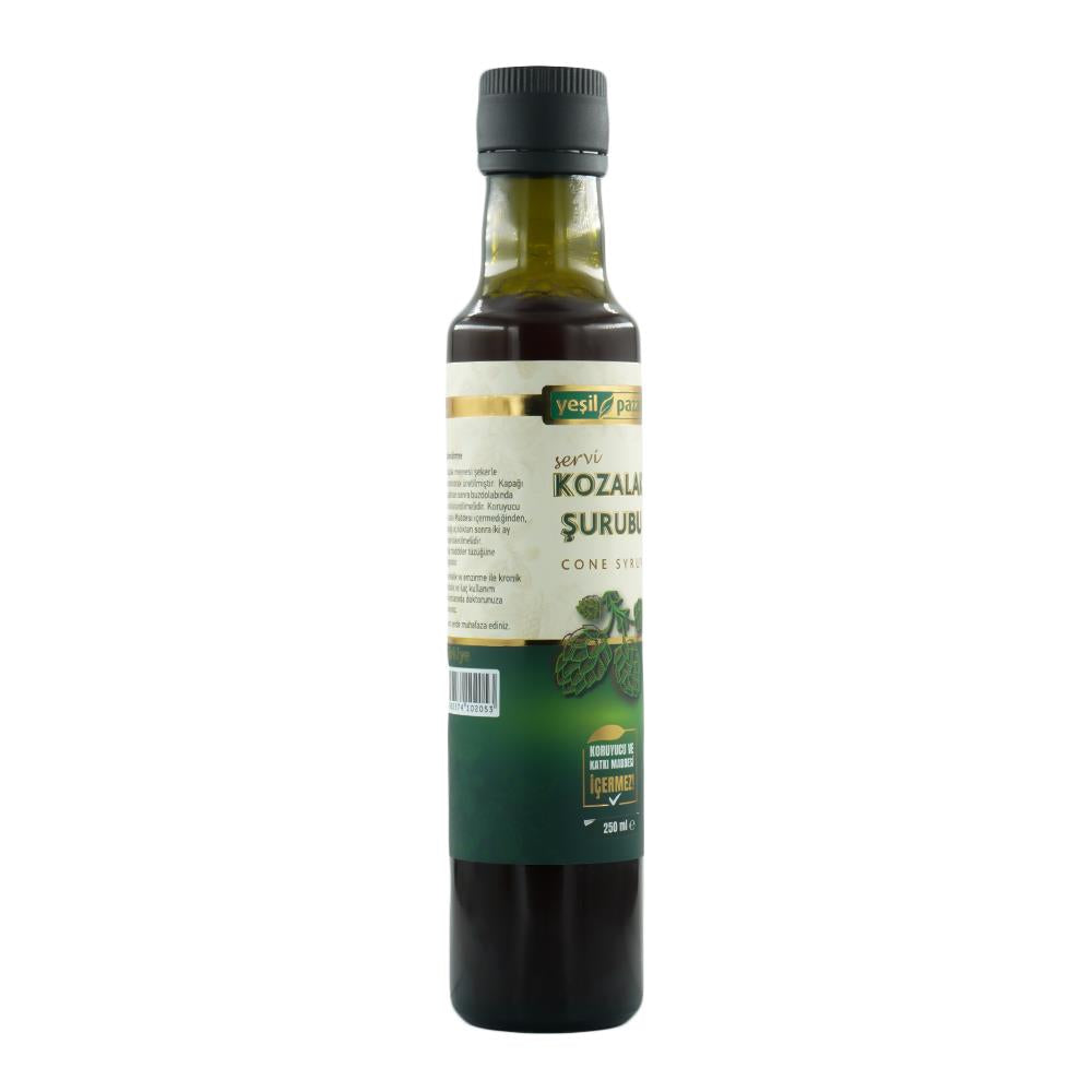 Yeşil Pazar Kozalak Şurubu Katkısız 250 Ml