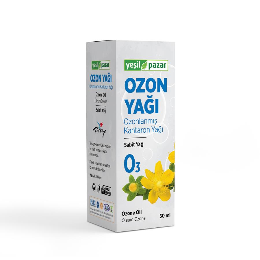 Yeşil Pazar Ozonlanmış Kantaron Yağı 50 ML
