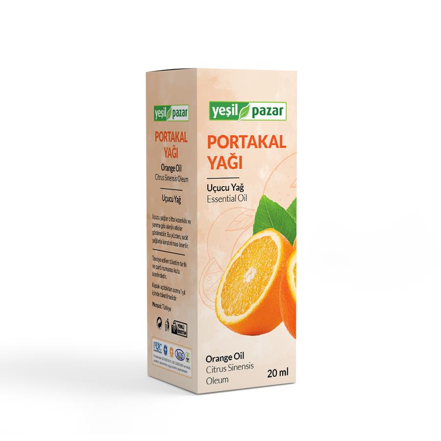 Yeşil Pazar Portakal Yağı 20 ML